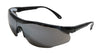 Radnor 64051605 Elite Plus Series Safety Glasses With Black Frame And Silver Mirror Lens  (1/EA)
