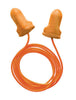 Radnor 64051821 Single Use T-Shaped Orange Polyurethane And Foam Corded Earplugs   (100/PR)