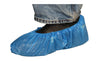 Radnor 64055335  X-Large Blue 4 mil Polyethylene Disposable Shoe Cover With Elastic Top (1 PER CASE)