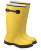 Radnor 64055844 Size 11 Yellow 17" Rubber Over-The-Shoe Boots With Ribbed Outsole  (1/PR)