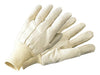 Radnor 64057102 Men's White 10 Ounce Cotton/Polyester Blend Cotton Canvas Gloves With Knitwrist  (1/PR)