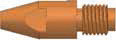 Radnor 64002883  Model 140.0054 .030'' M6 Series Contact Tip For Binzel Omega M6 Series Series MIG Guns (25 Per Package)
