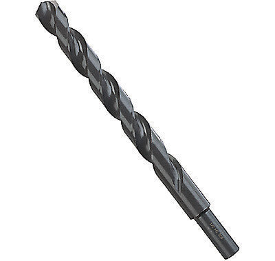 Radnor 64004902  3/32'' X 3/32'' Shank High Speed Steel, Black Oxide, 135° Split Point, Self Centering, Jobber Length Drill Bit (12 PER CASE)
