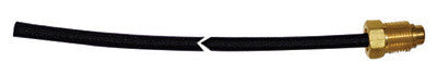 Radnor 64005573  45V10R 25' Black Braided Rubber Gas Hose For  20, 22A, 22B, 24W And 25 TIG Torches (1 PER CASE)