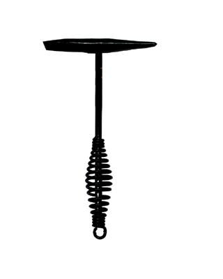 Radnor 64002016  Model G Coil Handle Chipping Hammer With Cone and Chisel (1 PER CASE)