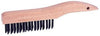 Radnor 64000444  Stainless Steel Shoe Handle Scratch Brush 4 X 16 Rows (1 PER CASE)