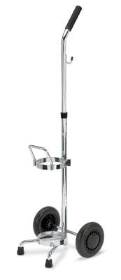 Radnor 64003571  Medical D/E Cylinder Cart Light Weight With Durable, 6'' Non-Marring, Semi-Pneumatic Wheels And Chrome Finish (1/EA)