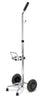 Radnor 64003571  Medical D/E Cylinder Cart Light Weight With Durable, 6'' Non-Marring, Semi-Pneumatic Wheels And Chrome Finish (1/EA)