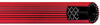 Radnor 64003353  3/16'' X 6' Grade R Single Red Welding Hose With BB Fittings (1 PER CASE)