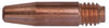 Radnor 64002845  Model 403-3-45 .045'' Heavy Duty Tapered Contact Tip For Tregaskiss T30, T40 And T50 Series MIG Guns (25 Per Package)