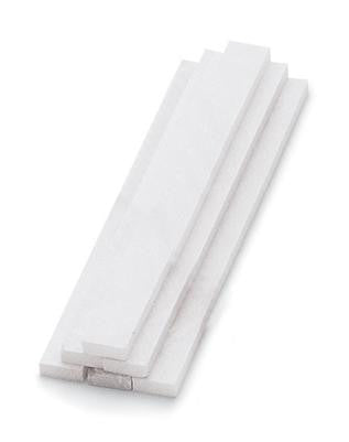 Radnor 64002295  WL-5F 3/16'' X 1/2'' X 5'' Flat No. 1 Select Soapstone (Bulk) (1 GROSS)