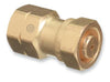 Radnor 64003954  317 CGA-520 To CGA-510 Brass Cylinder Adapter 1 PACK)