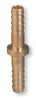 Radnor 64003911  44 1/4'' - 1/4'' Brass Round Barbed Hose Splicer (1 PER CASE)