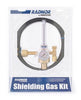 Radnor 64003045  Model 355-2AR-58010 Harris Style Argon And Argon And Carbon Dioxide Mix Shielding Gas Flowmeter Regulator Kit With 3/16'' X 10' Hose With Inert Gas Fittings, CGA-580 (1 PER CASE)