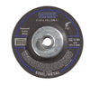 Radnor 64000702  4 1/2'' X 1/4'' X 5/8'' - 11 A24R Aluminum Oxide Type 27 Depressed Center Grinding Wheel For Use With Right Angle Grinder On Metal And Steel (20 PER CASE)