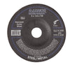 Radnor 64000711  5'' X 1/4'' X 7/8'' A24R Aluminum Oxide Type 27 Depressed Center Grinding Wheel For Use With Right Angle Grinder On Metal And Steel (1 PER CASE)
