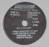 Radnor 64000805  4'' X 1/16'' X 5/8'' A36T Aluminum Oxide Reinforced Type 1 Cut Off Wheel For Use With Right Angle Grinder On Metal (1 PER CASE)
