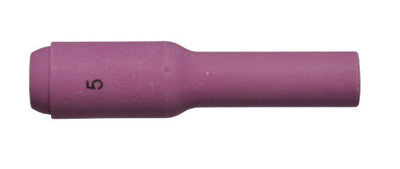 Radnor 64005428  Model 10N49L 5/16'' Standard, Long #5 Alumina TIG Nozzle (10 PER CASE)