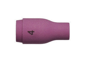 Radnor 64005431  Model 13N08 1/4'' Standard #4 Alumina TIG Nozzle (10 PER CASE)