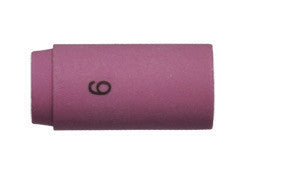 Radnor 64005433  Model 13N10 3/8'' Standard #6 Alumina TIG Nozzle (10 PER CASE)
