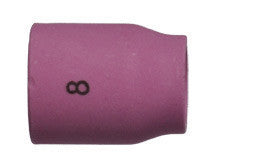 Radnor 64005611  Model 53N61S 1/2'' Small #8 Alumina Gas Lens TIG Nozzle (10 PER CASE)
