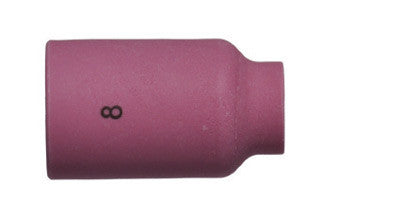 Radnor 64005618  Model 54N14 1/2'' Medium #8 Alumina Gas Lens TIG Nozzle (10 PER CASE)