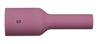 Radnor 64005625  Model 54N17L 5/16'' Medium, Long #5 Alumina Gas Lens TIG Nozzle (10 PER CASE)