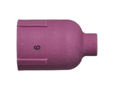 Radnor 64005640  Model 57N75 3/8'' Large #6 Alumina Gas Lens TIG Nozzle (10 PER CASE)