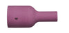 Radnor 64005650  Model 57N75L 3/8'' Large, Long #6 Alumina Gas Lens TIG Nozzle (10 PER CASE)