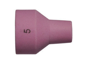 Radnor 64005761  Model 14N58 5/16'' #5 Alumina TIG Nozzle (10 PER CASE)