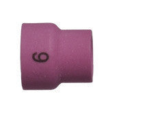 Radnor 64005939  Model 53N27A 3/8'' #6 Alumina TIG Nozzle (10 PER CASE)