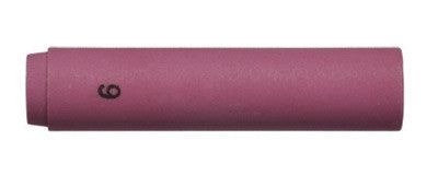 Radnor 64006001  Model A796F77 3/8'' Standard, Long #6 Alumina TIG Nozzle (10 PER CASE)