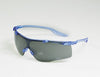 Radnor 64051265 Saffire Safety Glasses With Blue Frame And Gray Anti-Fog Lens  (1/EA)