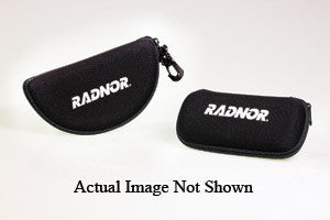 Radnor 64051452 Black Eyewear Pack With Zipper Closure  (1/EA)
