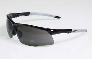 Radnor 64051544 QuartzSight5? Safety Glasses With Black Frame And Gray Lens  (1/EA)