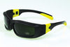 Radnor 64051649 Panzer Sealed Saety Glasses With Black And Yellow Frame And IRUV 5.0 Lens  (1/EA)
