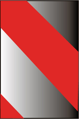 NMC RHS3RS-TAPE, REFLECTIVE, RED/SILVER, 3''X10 YD (1 ROLL)