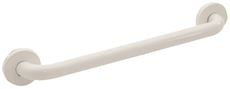WINGITS WGB5YS18WH STANDARD 18 IN. LONG X 1-1/4 IN. OD POLY PAINTED S/S GRAB BAR, WHITE (1 PER CASE)