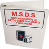 NMC RTK10SP-MSDS BINDER, WHITE, SPANISH ONLY,  1 1/2'' RINGS (1 EACH)