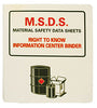 NMC RTK10-MSDS BINDER, WHITE, 1 1/2'' RINGS (1 EACH)