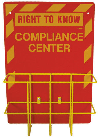 NMC RTK3-RTK, RIGHT TO KNOW CENTER INCLUDES BACK BOARD AND RACK ONLY (1 EACH)