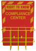 NMC RTK3-RTK, RIGHT TO KNOW CENTER INCLUDES BACK BOARD AND RACK ONLY (1 EACH)
