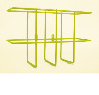 NMC RTKRY-WIRE BASKET, YELLOW RACK 2 3/16'' HOLES PVC COAT (1 EACH)