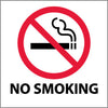 NMC S1AP-NO SMOKING, 4X4,  PS VINYL (PAK OF 5)