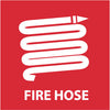 NMC S29R-FIRE HOSE (W/ GRAPHIC), 7X7, RIGID PLASTIC (1 EACH)