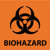NMC S52P-BIOHAZARD (W/GRAPHIC), 7X7, PS VINYL (1 EACH)