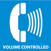 NMC S98R-VOLUME CONTROLLED (W/ GRAPHIC), 7X7, RIGID PLASTIC (1 EACH)
