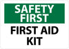 NMC SF41RB-SAFETY FIRST, FIRST AID KIT, 10X14, RIGID PLASTIC (1 EACH)