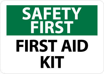 NMC SF41PB-SAFETY FIRST, FIRST AID KIT, 10X14, PS VINYL (1 EACH)