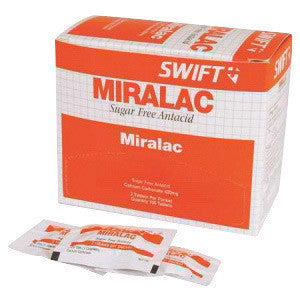North By Honeywell 171545 TABLET ANTACID MIRALAC 12 BOX/CASE